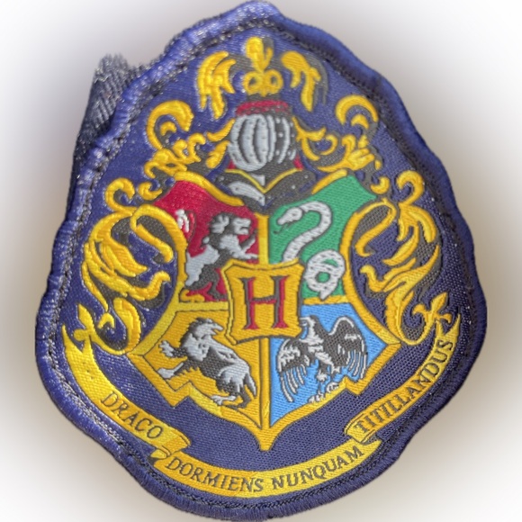 Harry Potter Blazer Hogwarts Embroidered Patch Navy Blue - Picture 2 of 6